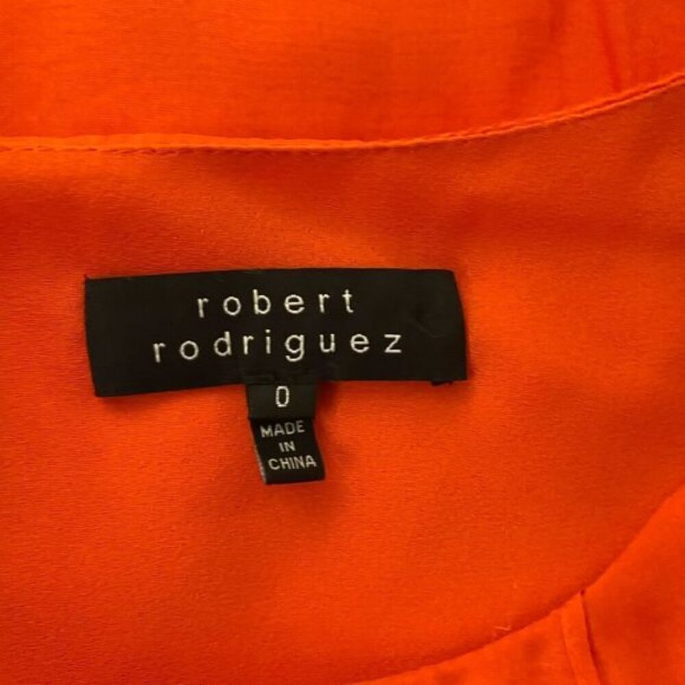 Robert Rodriquez 100% silk dress, size 0 - Picture 9 of 11